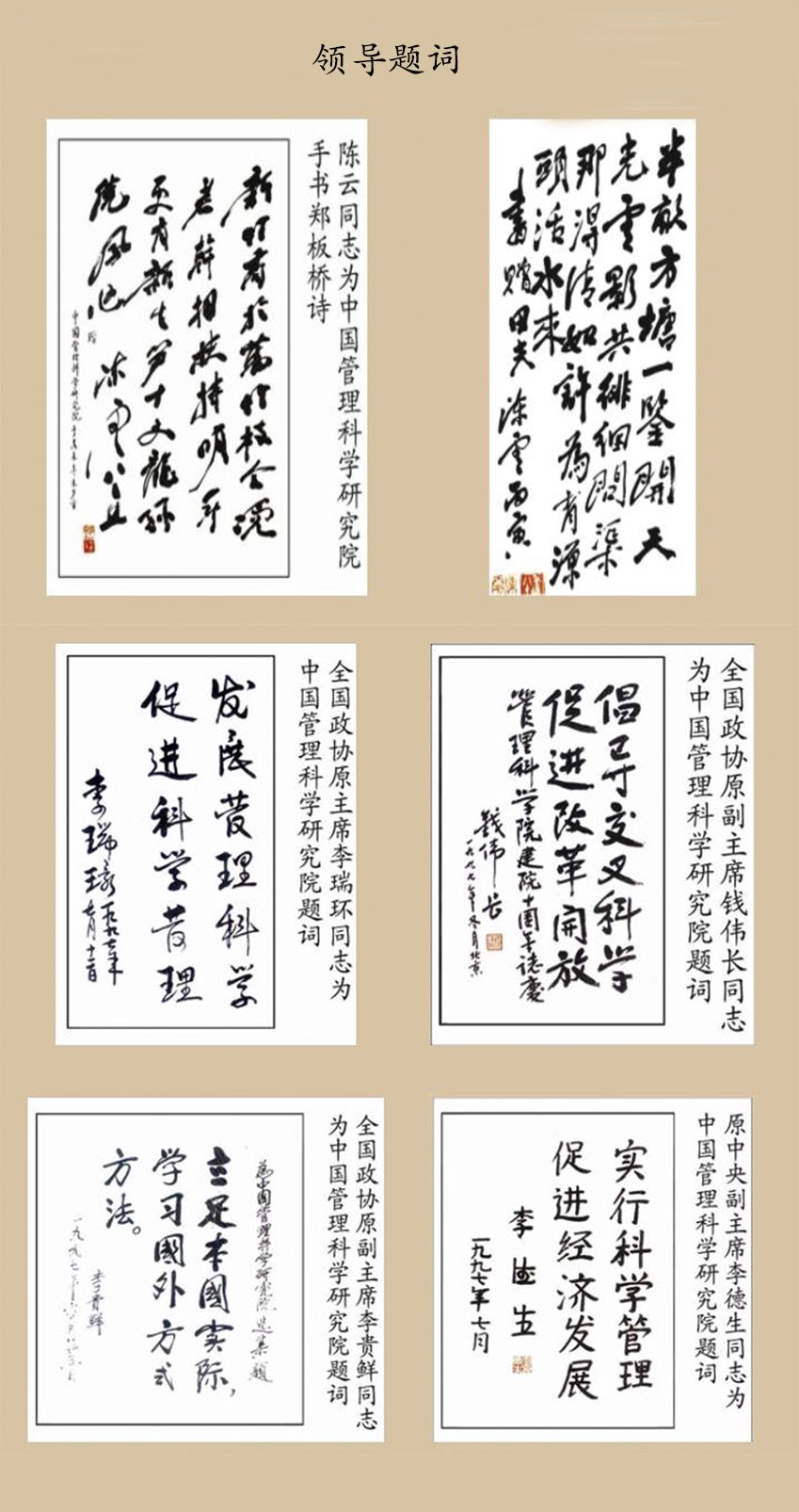 领导关怀，领导题词